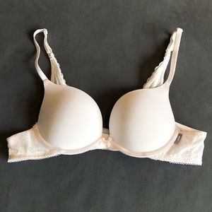 Aerie blush pushup bra